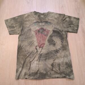 VTG The Mountain Snake Adult Small Shirt Viper Mamba‎ Venom Green
